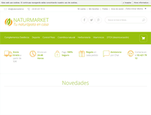 Tablet Screenshot of naturmarket.es